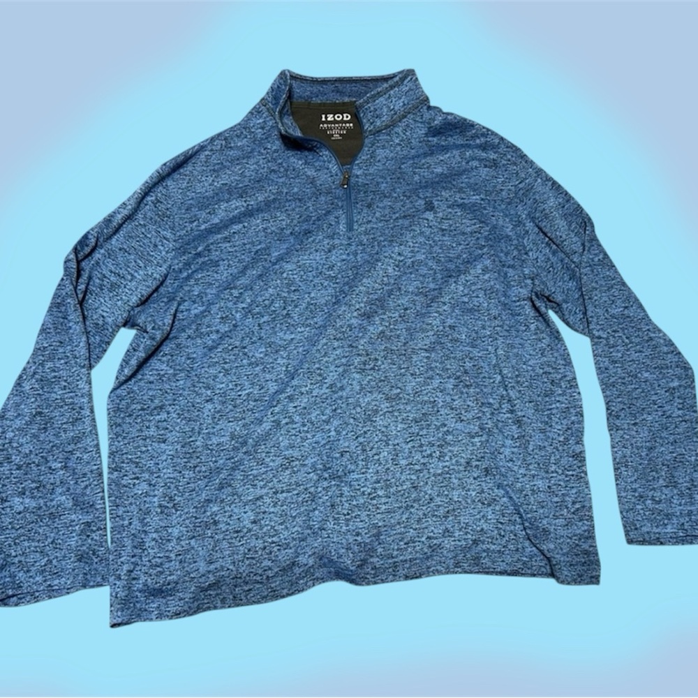 🚨2 for $20!🚨Men's Blue Izod Activewear Pullover Size XXL Advantage Performance